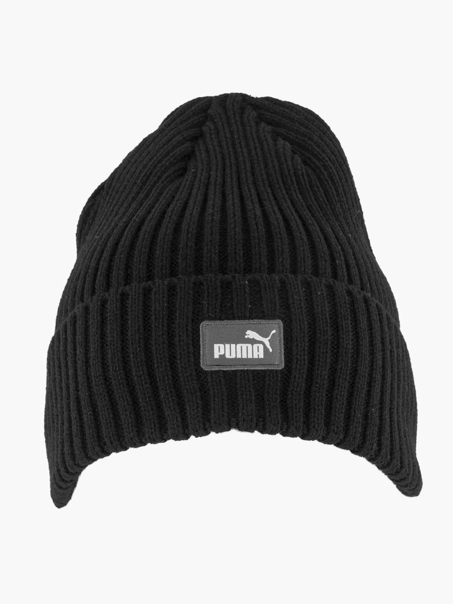 Online Exclusive Accessories | Puma Black Puma Classic Cuff Beanie