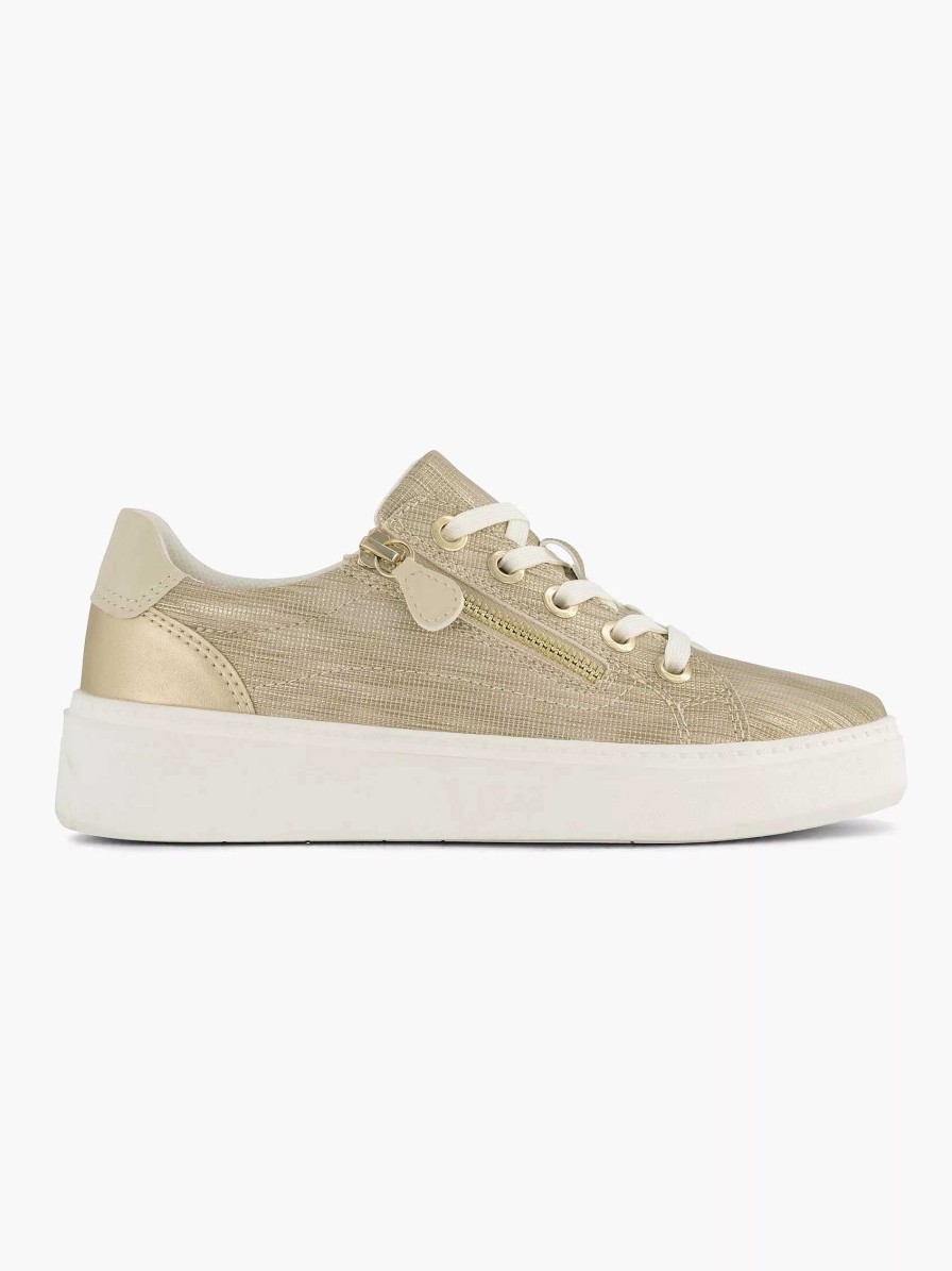 Comfort Shoes | Easy Street Beige Comfort Sneaker