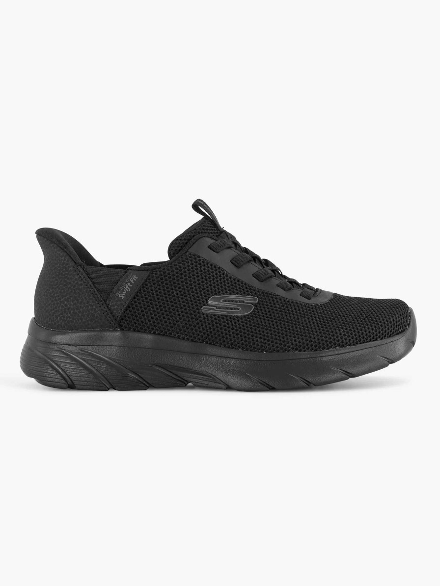 Sneakers | Skechers Black Sswift Fit - Hands Free