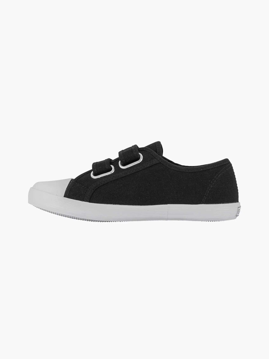 Boys' Shoes | Vty Black Gym Shoe Velcro