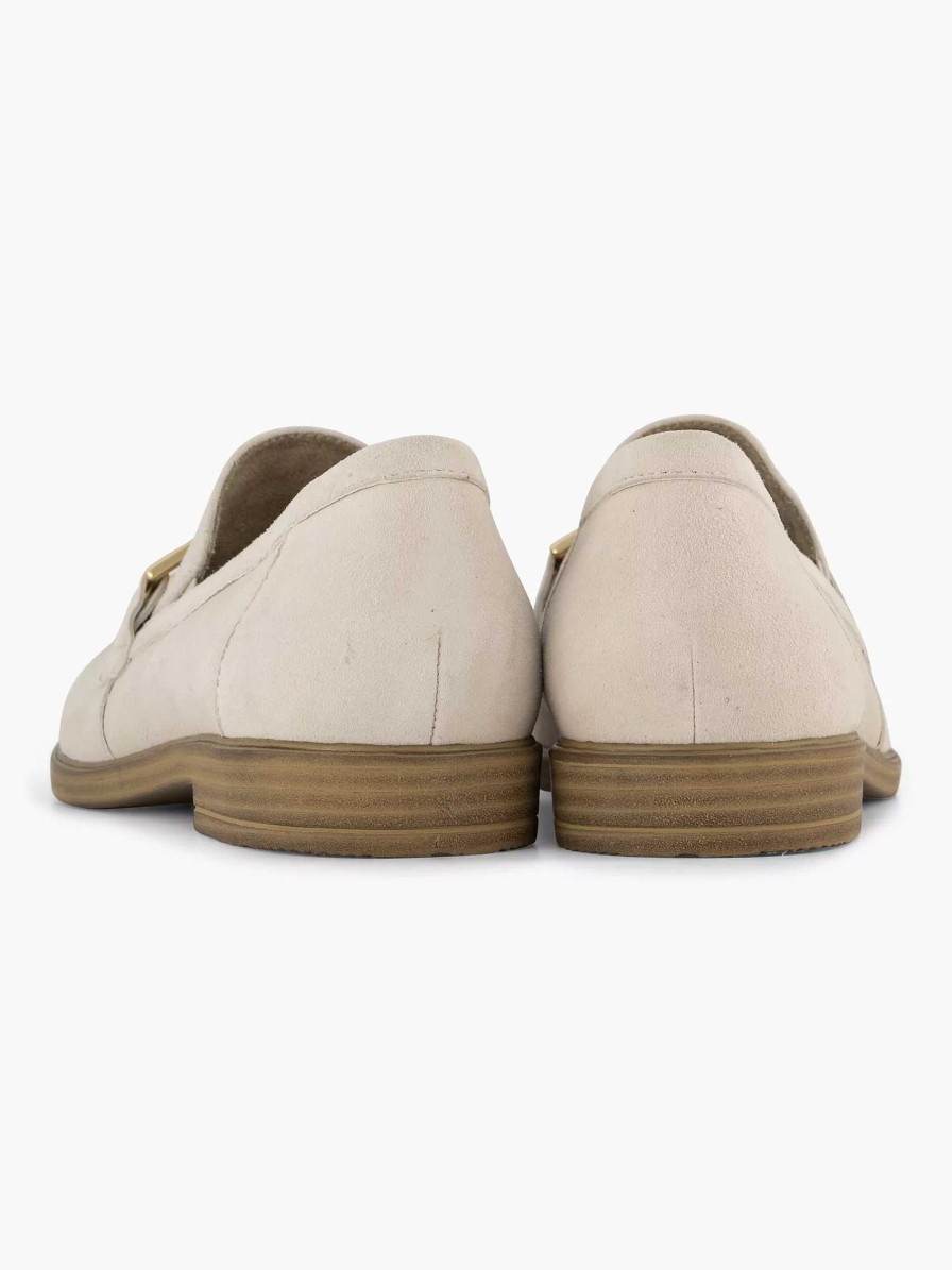 Comfort Shoes | Medicus Beige Leather Slip-On