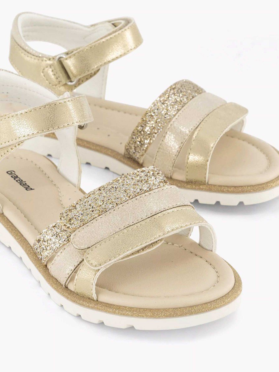 Baby Shoes | Graceland Golden Sandal