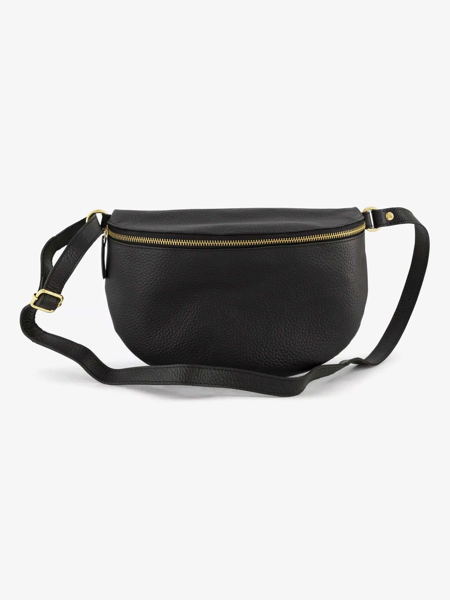 Online Exclusive Accessories | 5th Avenue Black Hip Bag