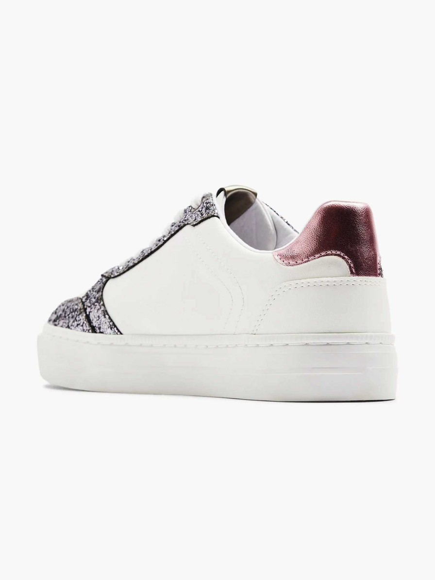 Sneakers | Graceland White Sneaker Glitter