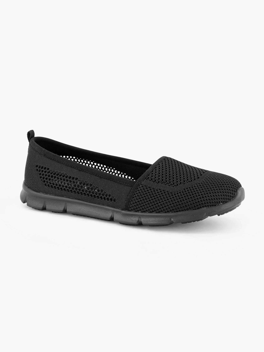 Comfort Shoes | Easy Street Black Slip-On Memory Foam