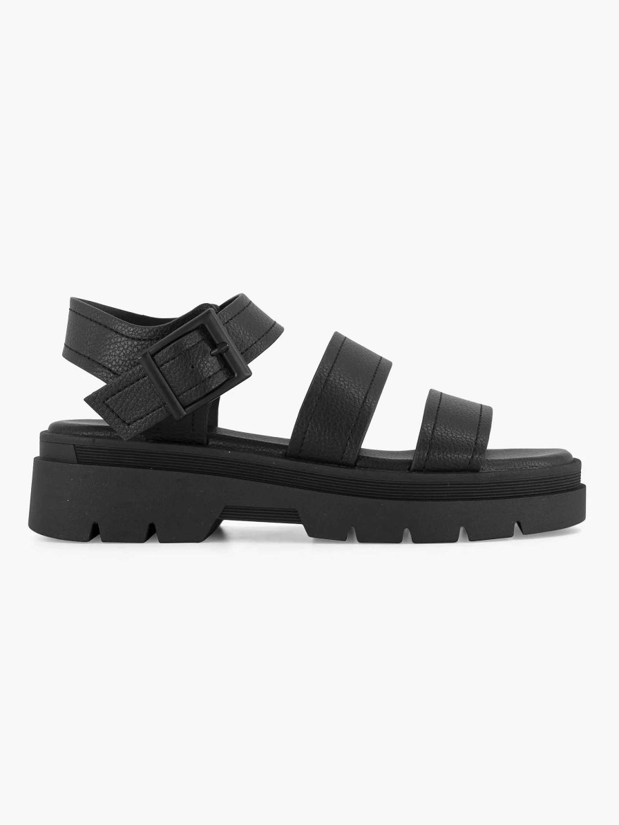 Sandals | Oxmox Black Platform Sandal