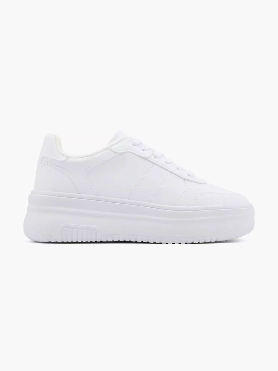 Sneakers | Graceland White Sneaker Platform