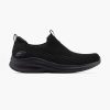 Sneakers | Skechers Black Slip-On Memory Foam