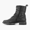 Ankle Boots & Boots | 5th Avenue Black Leather Lace Boot