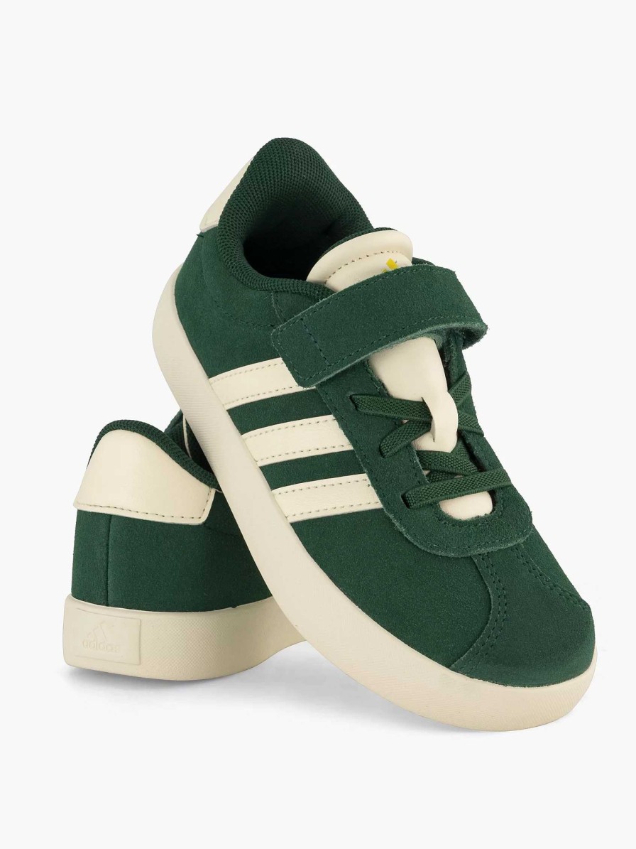 Boys' Shoes | adidas Green Vl Court 3.0 El C