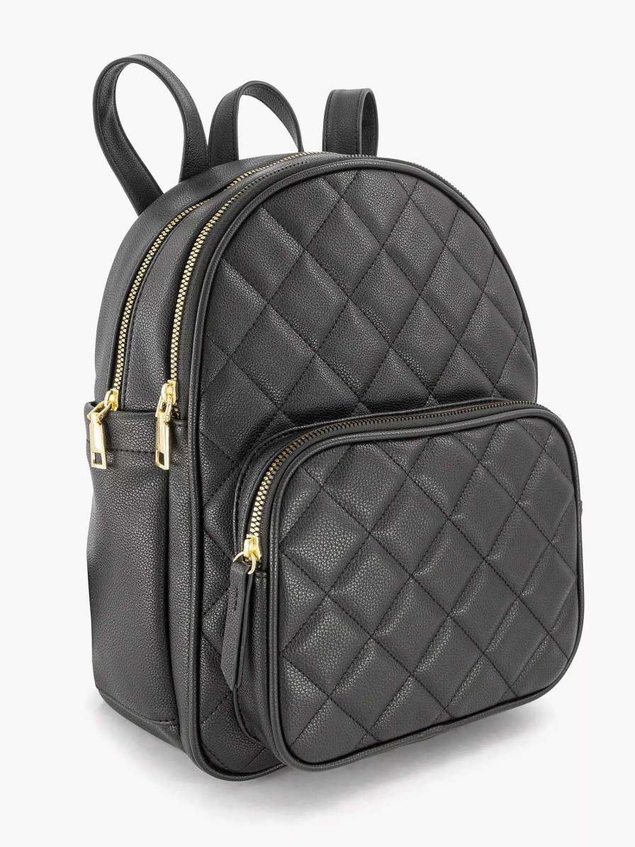 Online Exclusive Accessories | Graceland Black Backpack Quilted