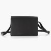 Online Exclusive Accessories | 5th Avenue Black Leather Shoulder Bag