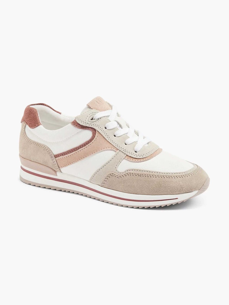 Comfort Shoes | Medicus White Leather Comfort Sneaker