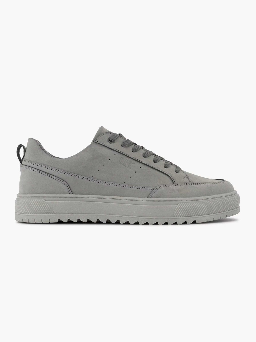 Sneakers | Oxmox Gray Leather Sneaker