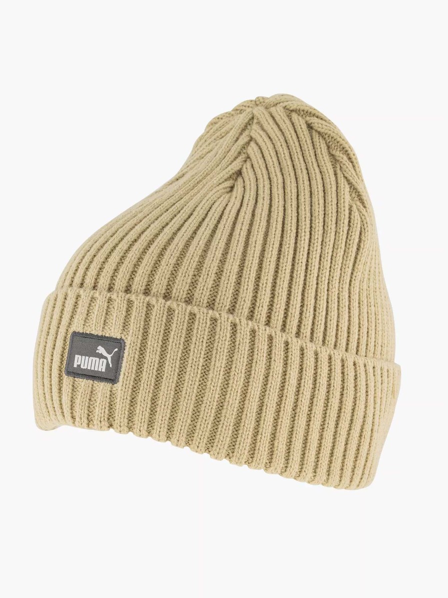 Online Exclusive Accessories | Puma Sand-Colored Puma Classic Cuff Beanie