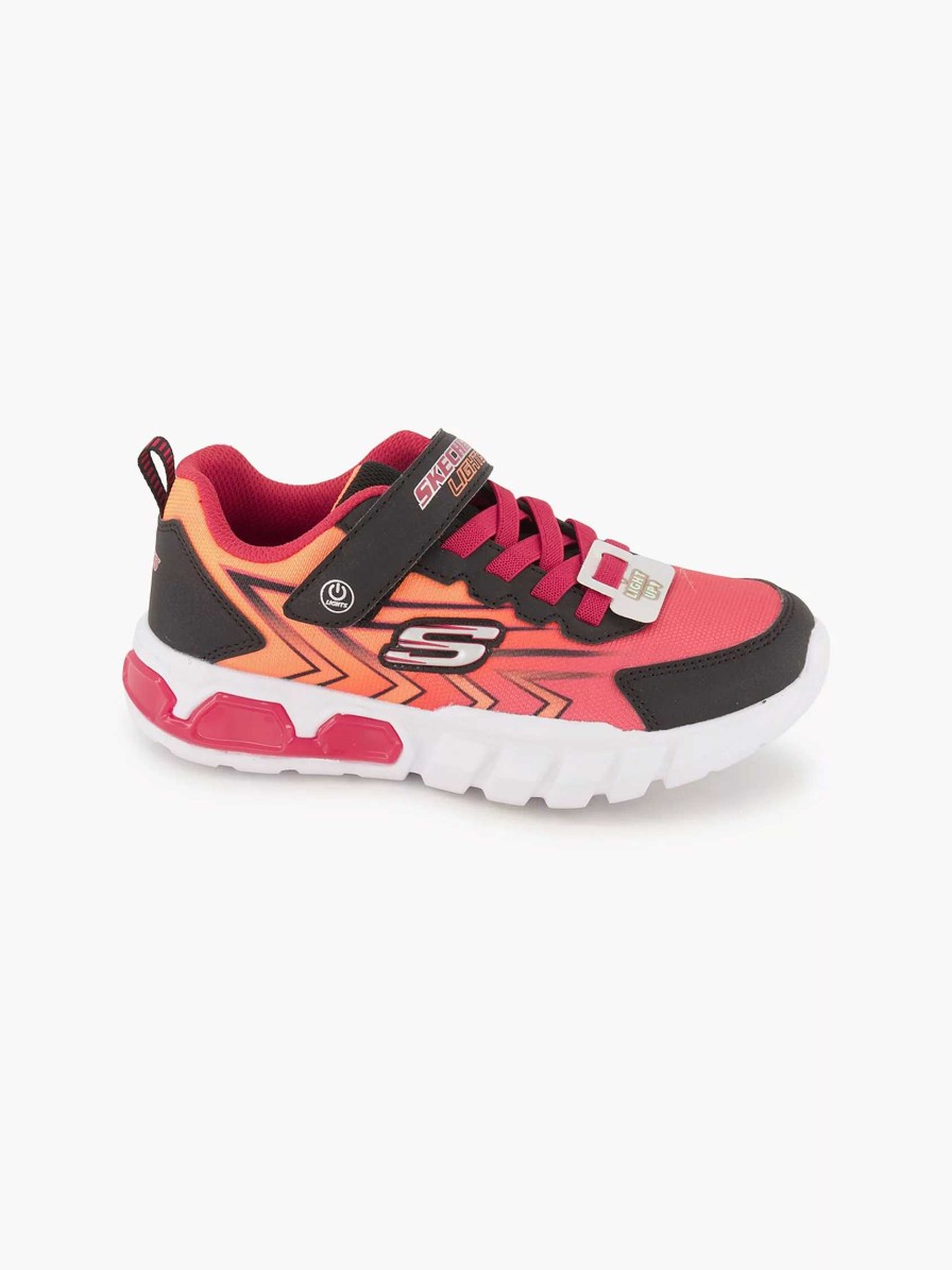 Boys' Shoes | Skechers Orange Sneaker Lights