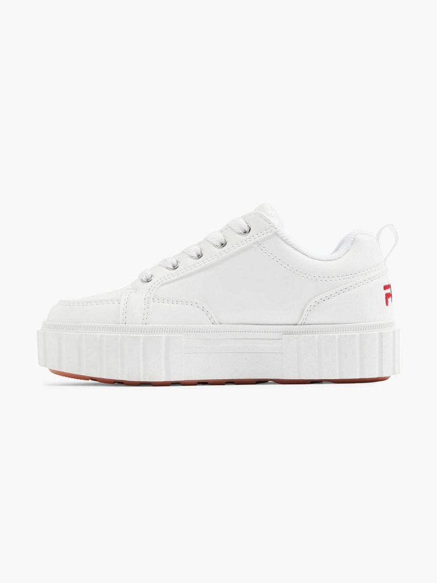 Boys' Shoes | FILA White Sneaker Platform