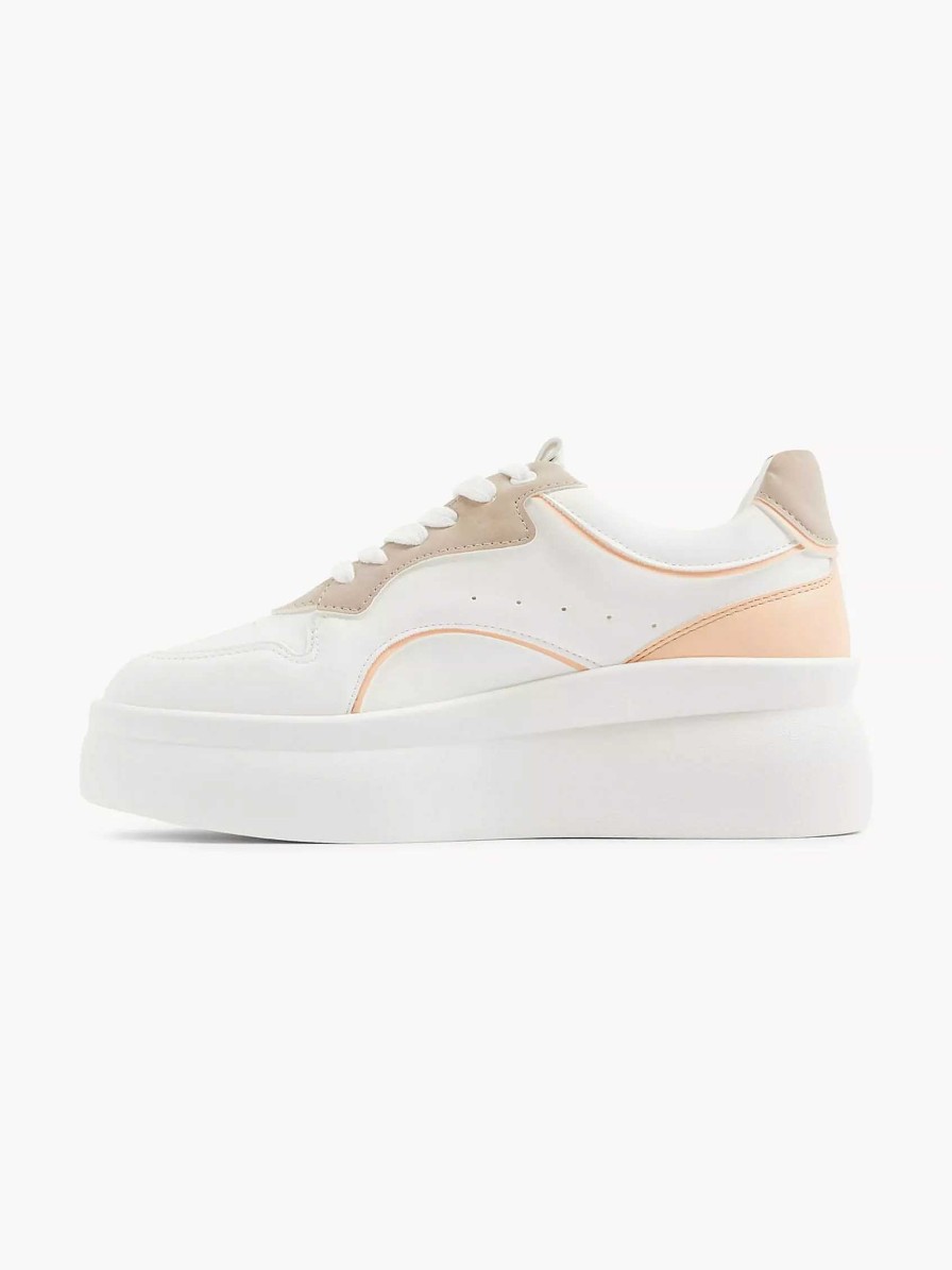 Sneakers | Graceland White Platform Sneaker