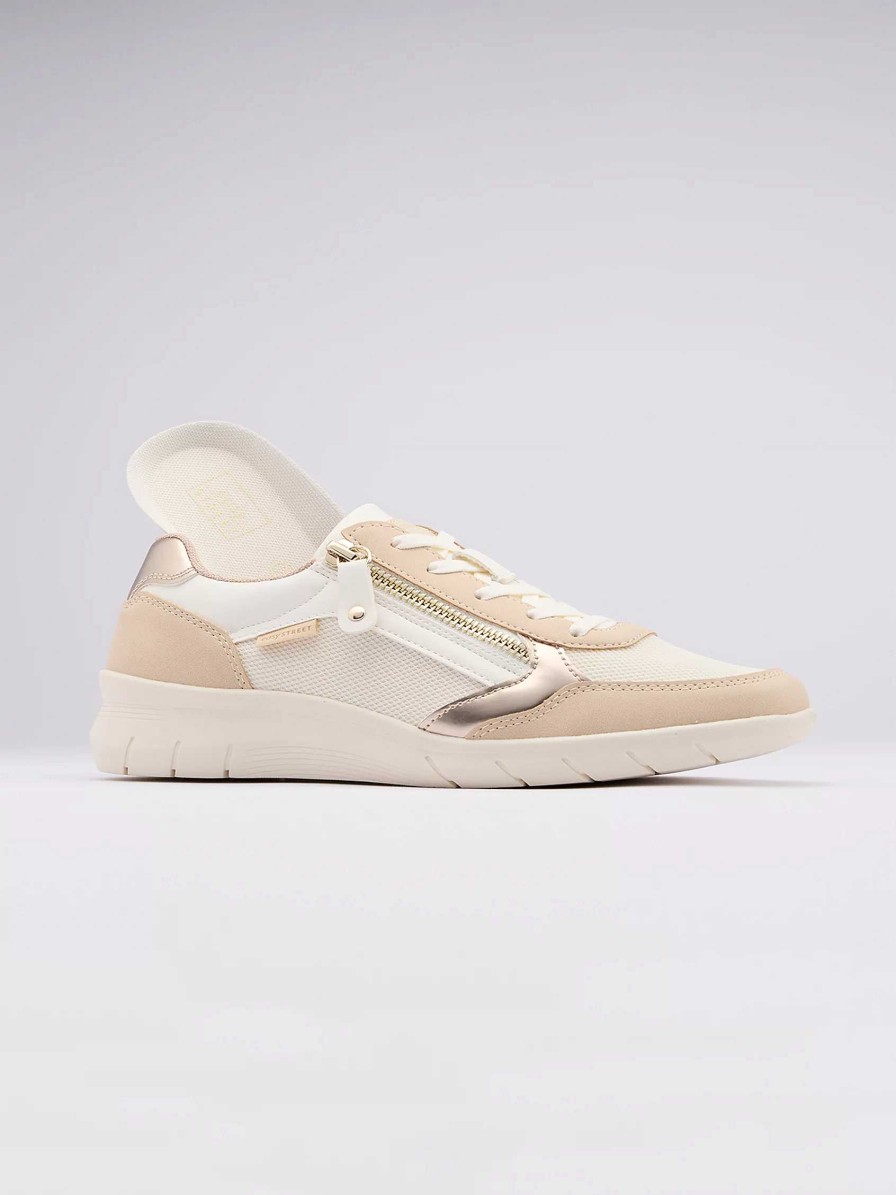 Sneakers | Easy Street Beige Sneaker