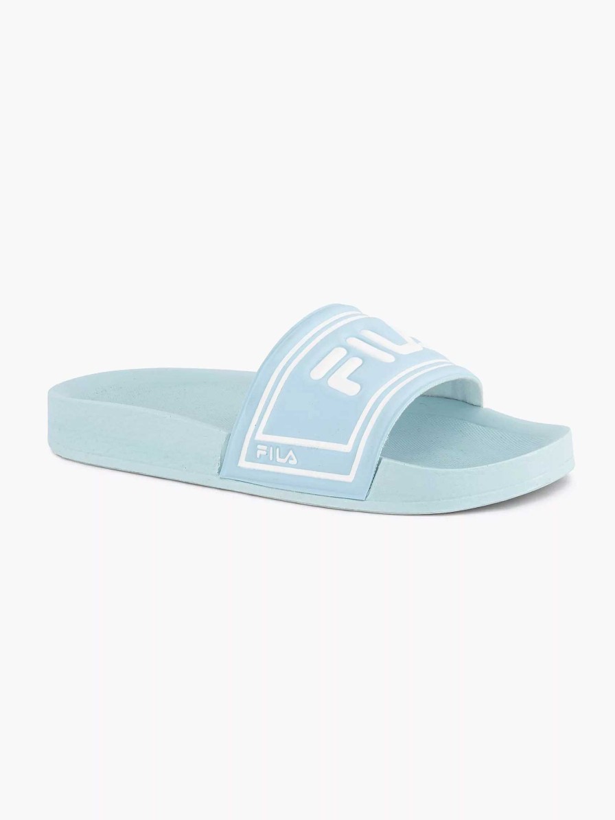 Baby Shoes | FILA Light Blue Bath Slippers