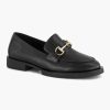 Loafers | Graceland Black Loafer Decorative Necklace