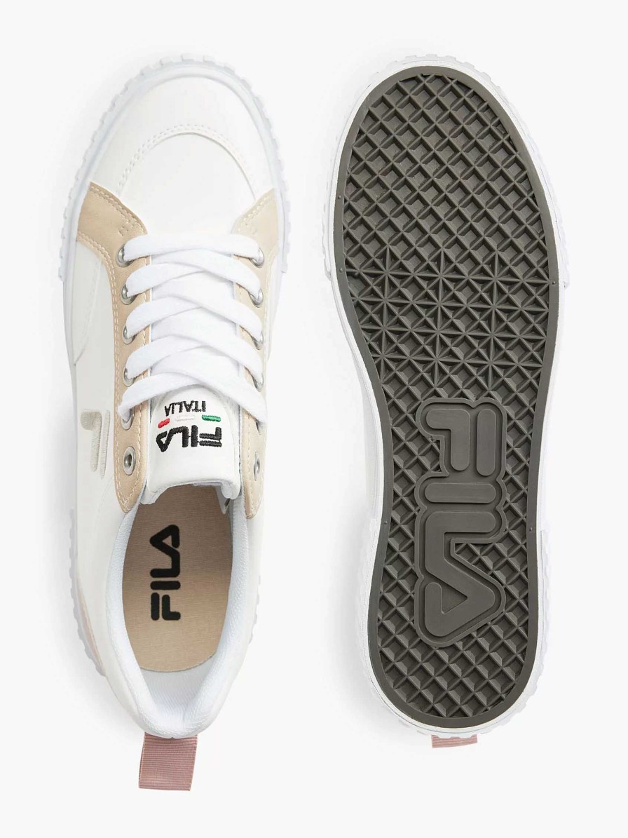 Sneakers | FILA White Platform Sneaker