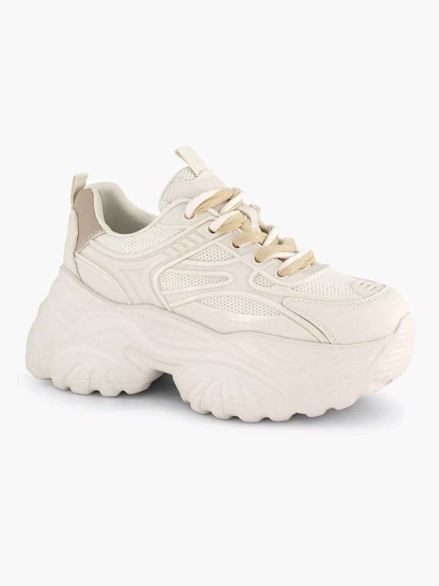 Sneakers | Oxmox Beige Chunky Sneaker