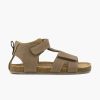 Boys' Shoes | Vty Brown Leather Sandal