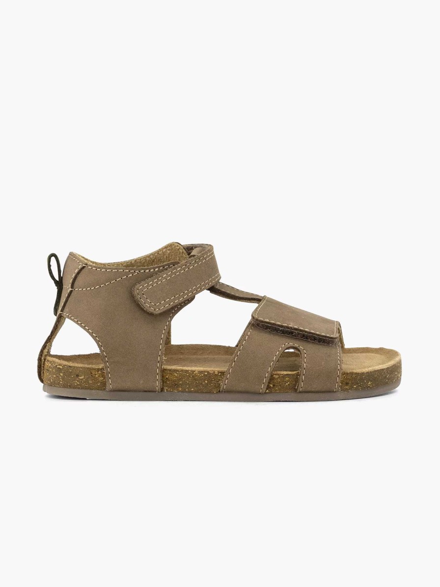 Boys' Shoes | Vty Brown Leather Sandal