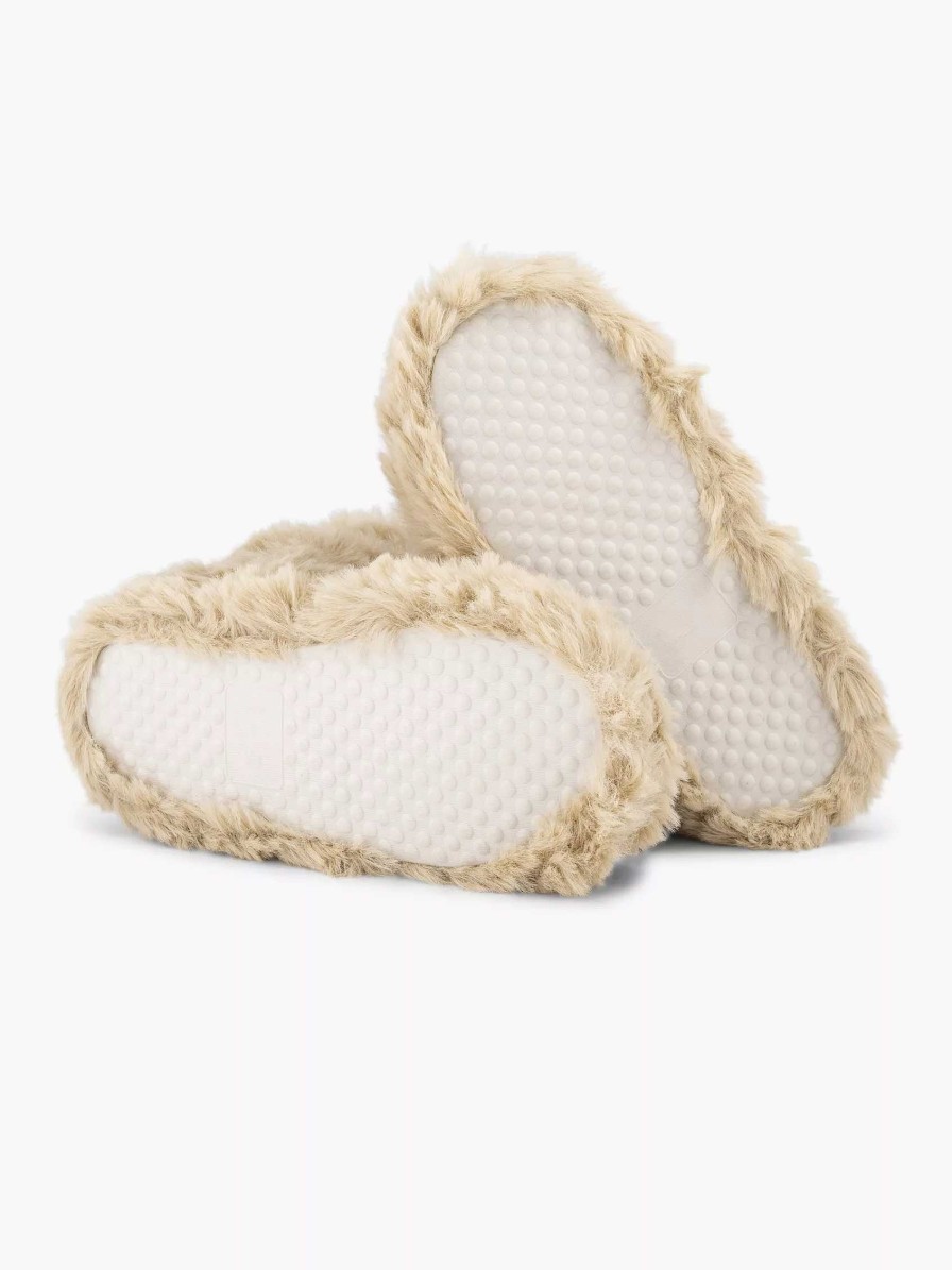 Boys' Shoes | Cupcake Couture Beige High Slipper Plush