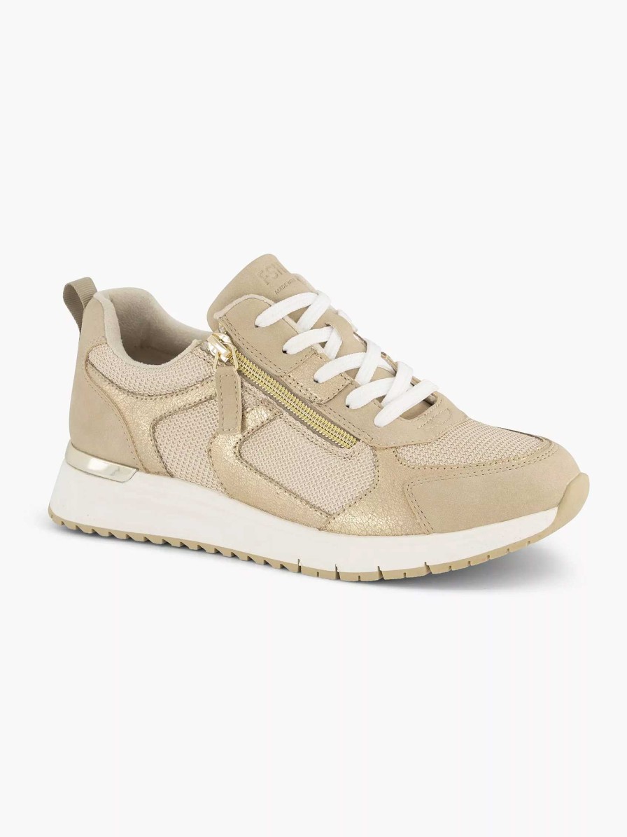 Comfort Shoes | Easy Street Beige Sneaker