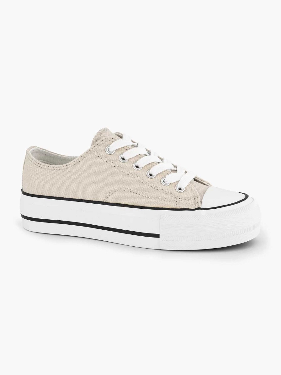 Sneakers | Graceland Beige Canvas Sneaker