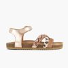 Boys' Shoes | Limelight girl Gold Leather Sandal Beads