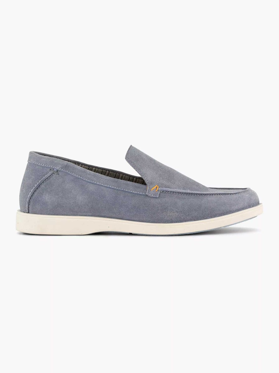 Loafers | Memphis One Blue Suede Loafer