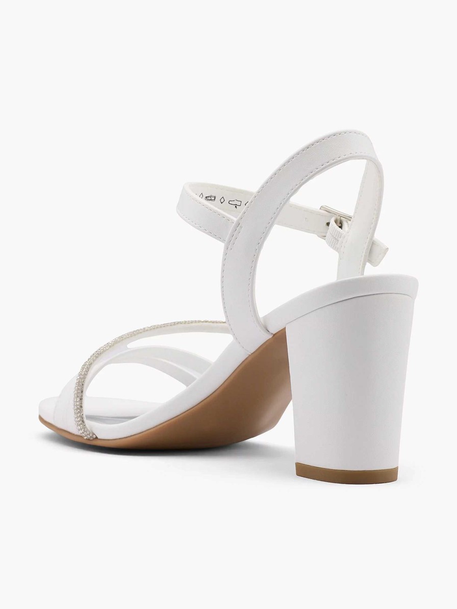 Sandals | Graceland White Sandalette