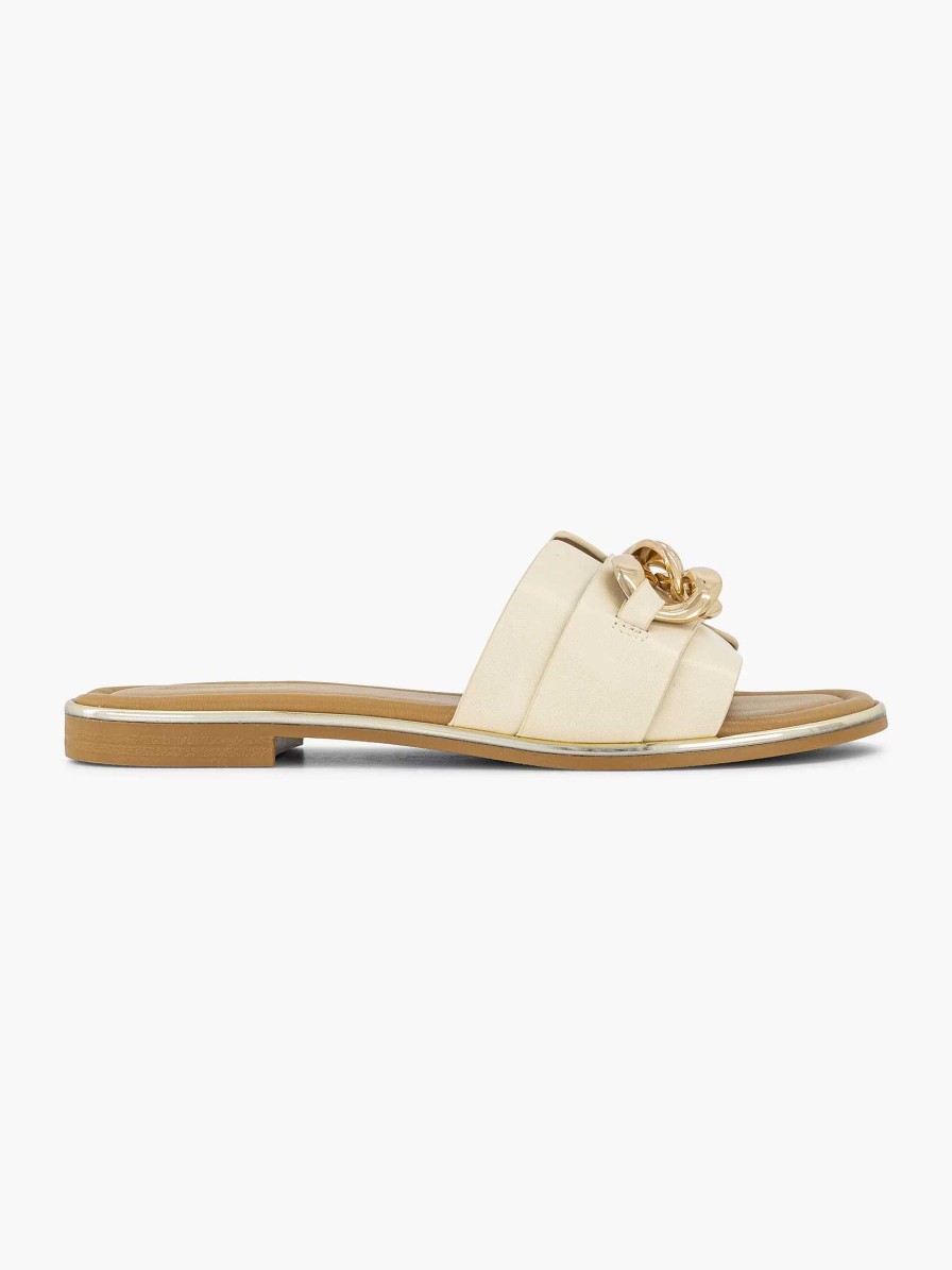 Flip Flops | Graceland Beige Slipper