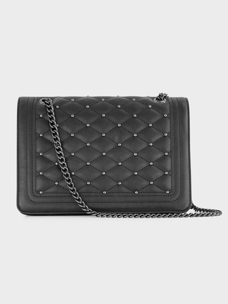 Online Exclusive Accessories | Graceland Black Padded Shoulder Bag