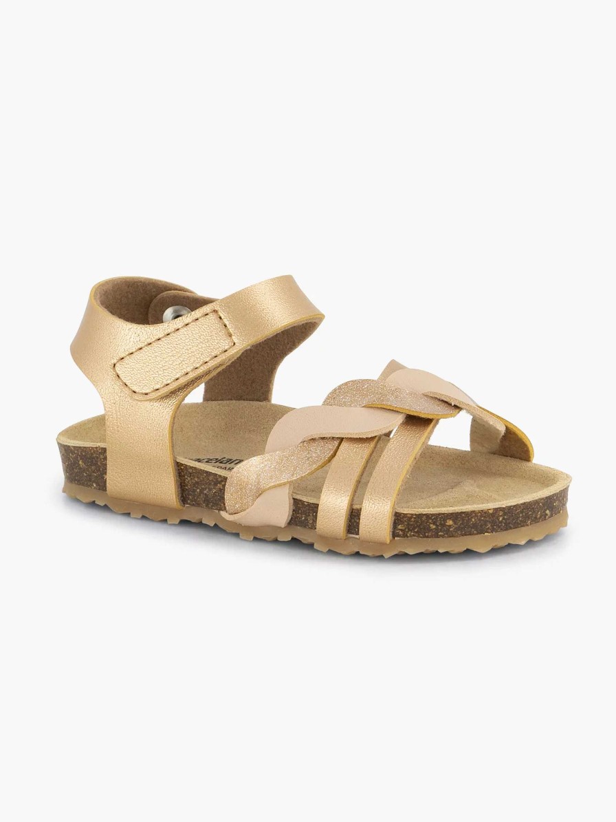 Baby Shoes | Graceland Golden Sandal