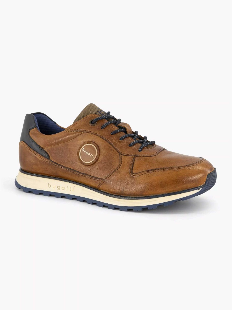 Sneakers | Bugatti Cognac Sneaker Cirino