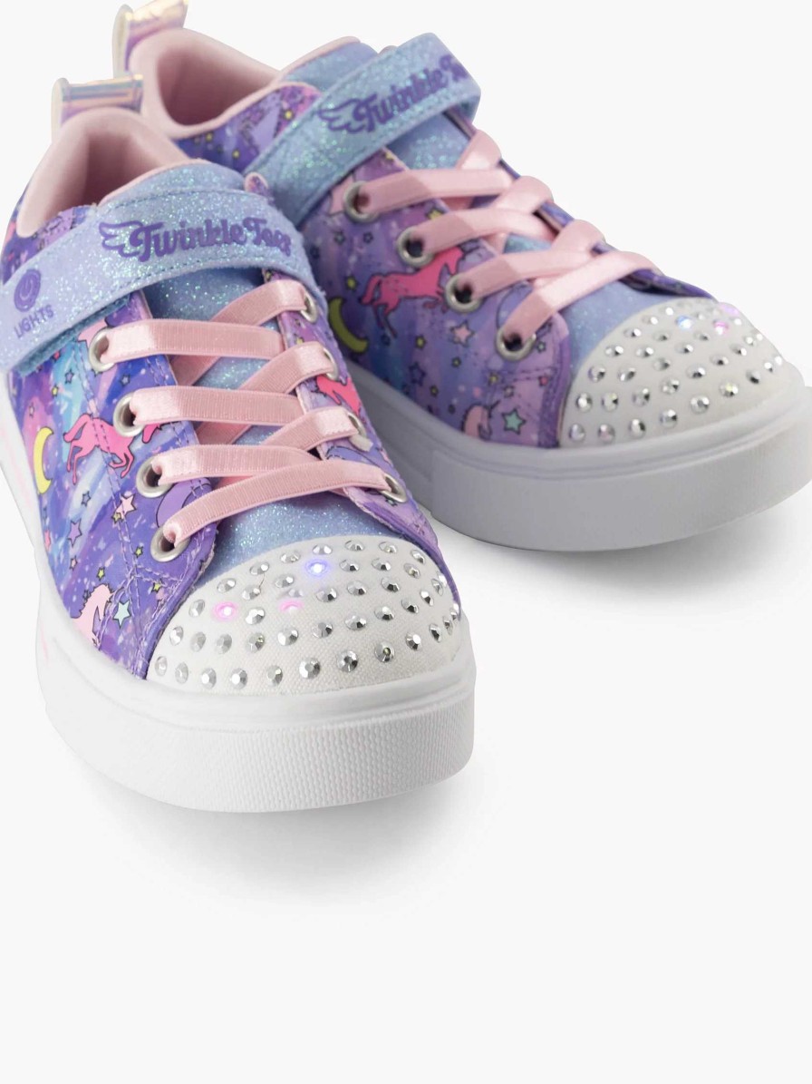 Boys' Shoes | Skechers Colored Twinkle Sparks - Unicorn Drea