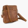 Online Exclusive Accessories | 5th Avenue Cognac Leather Shoulder Bag