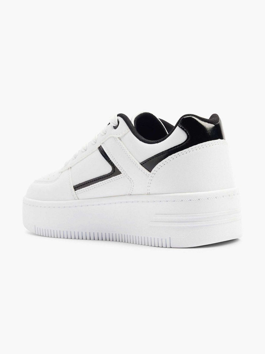 Sneakers | Graceland White Platform Sneaker