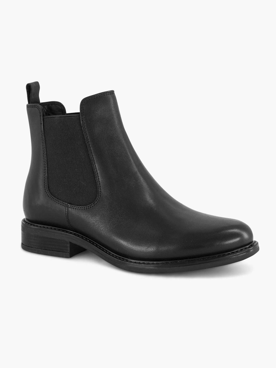 Ankle Boots & Boots | 5th Avenue Black Leather Chelsea Boot