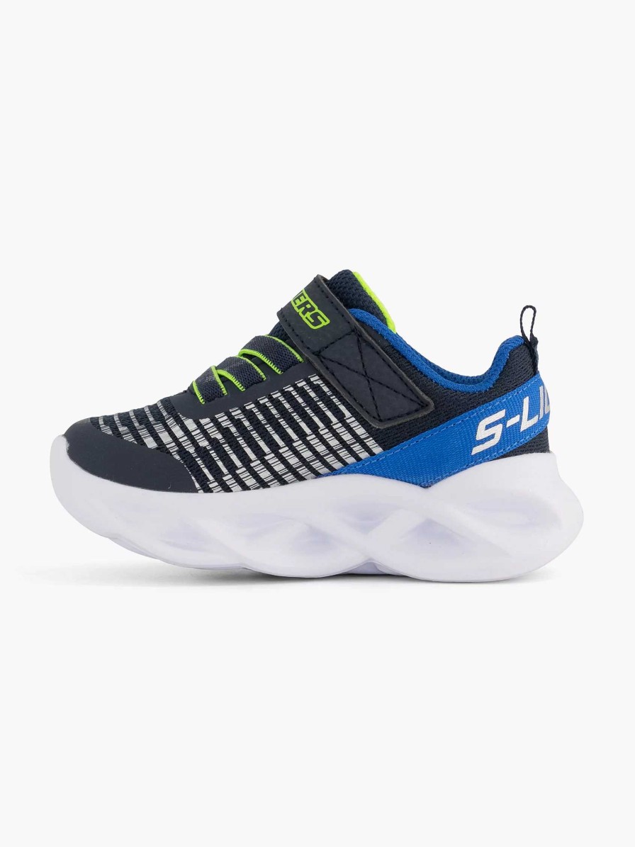 Boys' Shoes | Skechers Blue Twisty Brights - Novlo