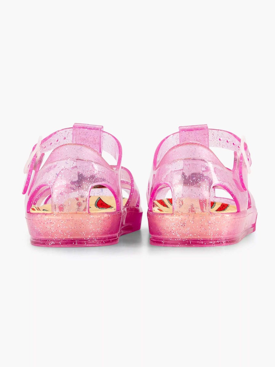 Baby Shoes | Minnie Mouse Pink Water Shoe Strap