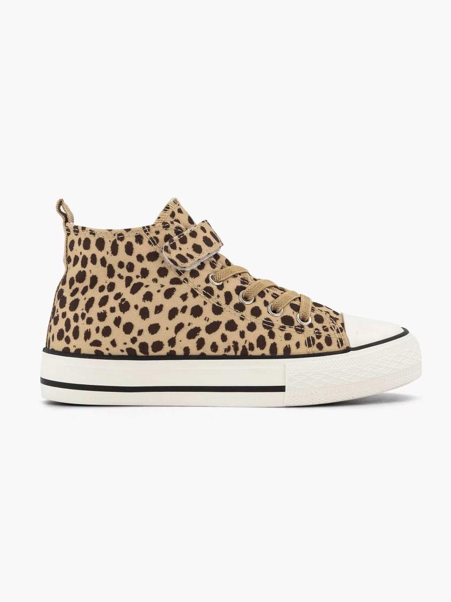 Baby Shoes | Graceland Beige High Canvas Sneaker