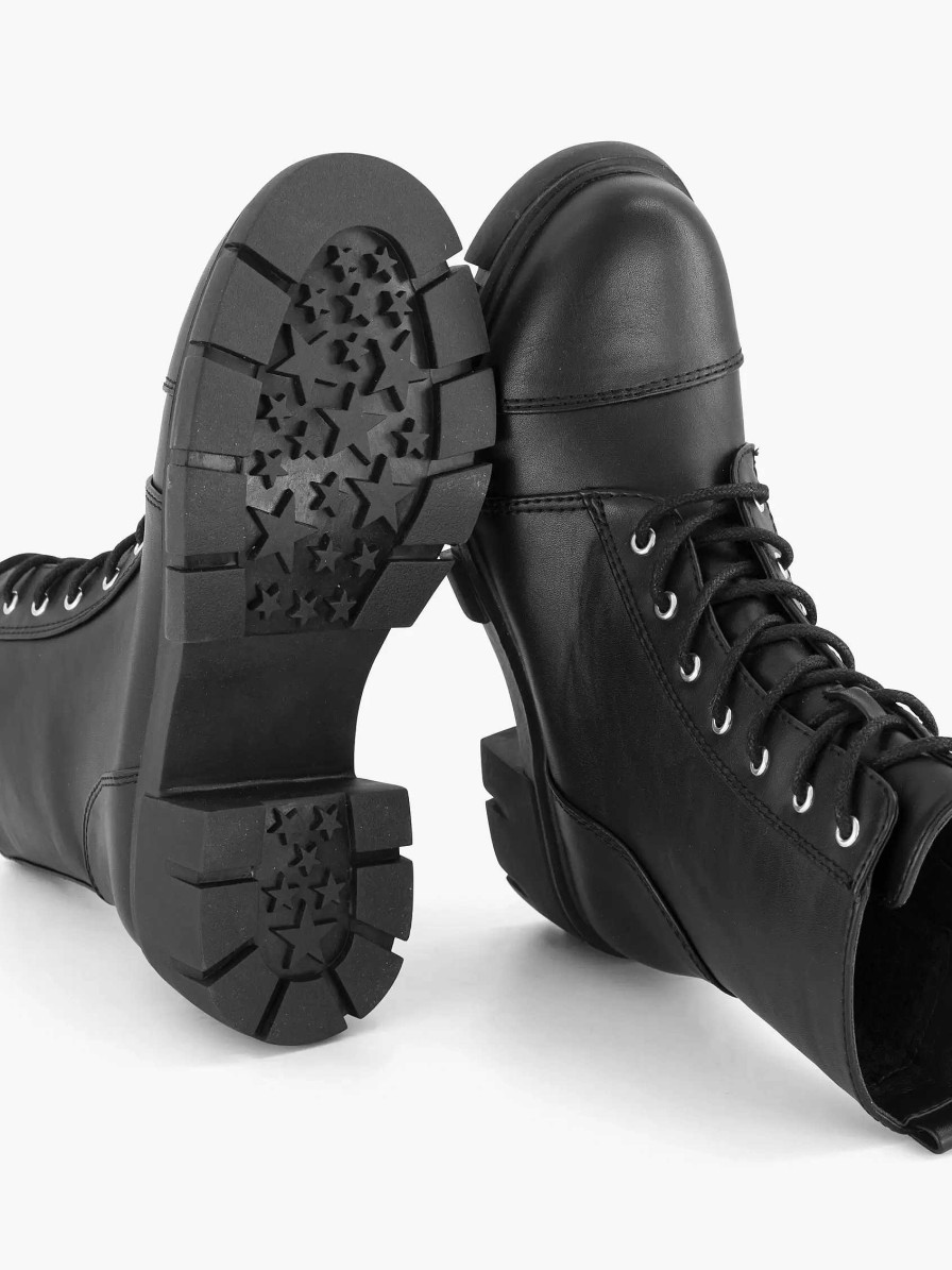 Boys' Shoes | Oxmox Black Lace Boot