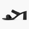 Sandals | Oxmox Black Slipper Heel