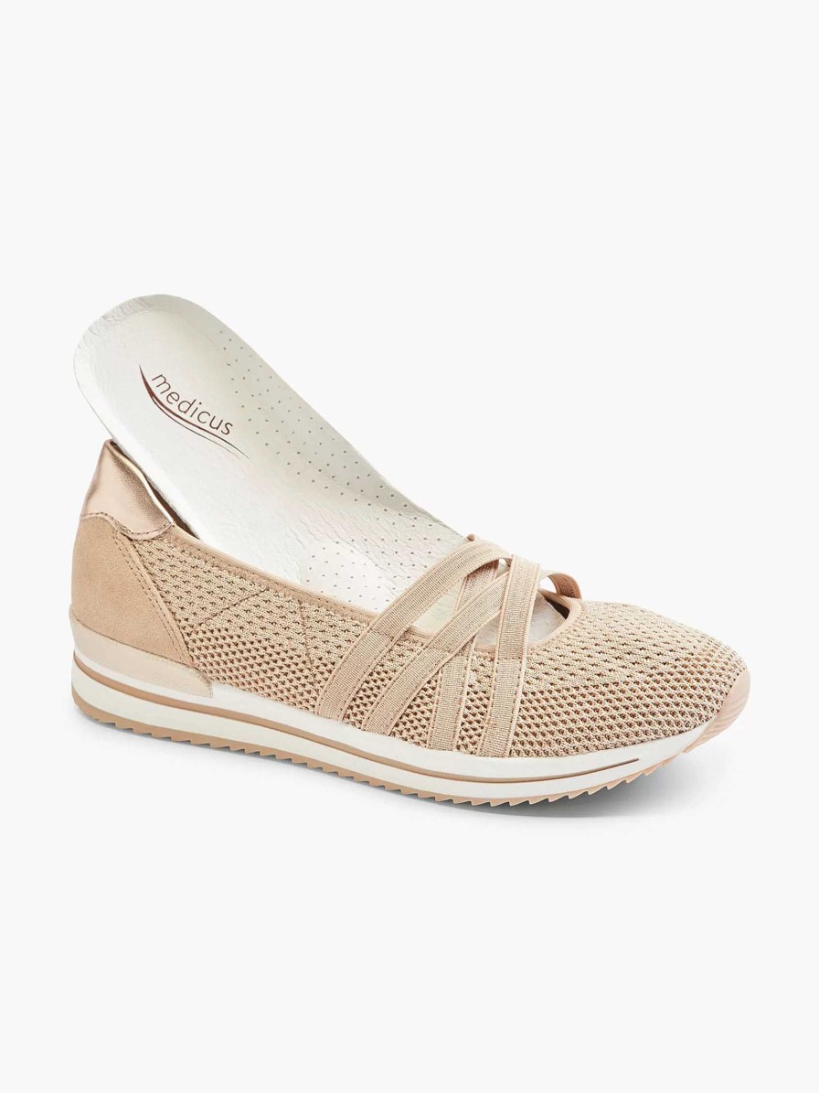 Comfort Shoes | Medicus Beige Comfort Slip-On