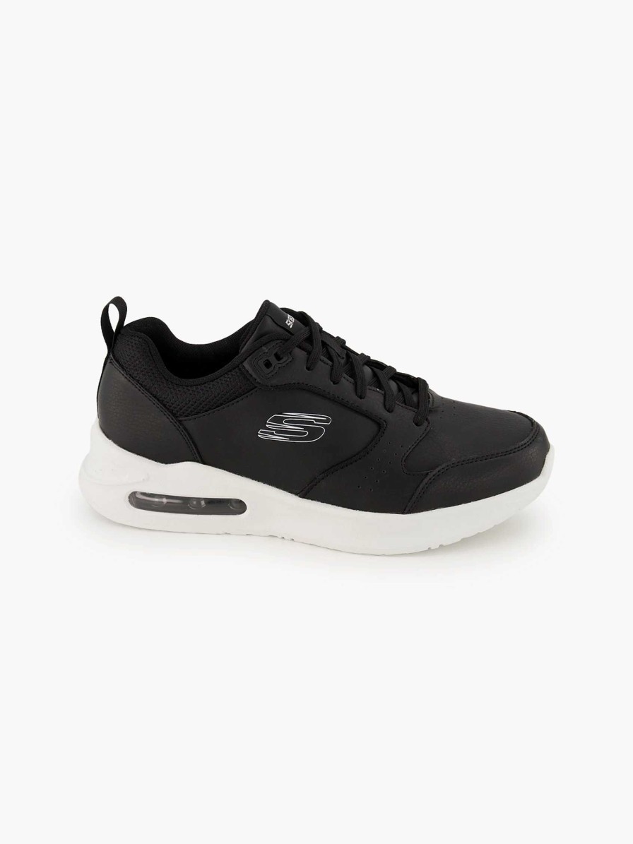 Sneakers | Skechers Black Solitaire